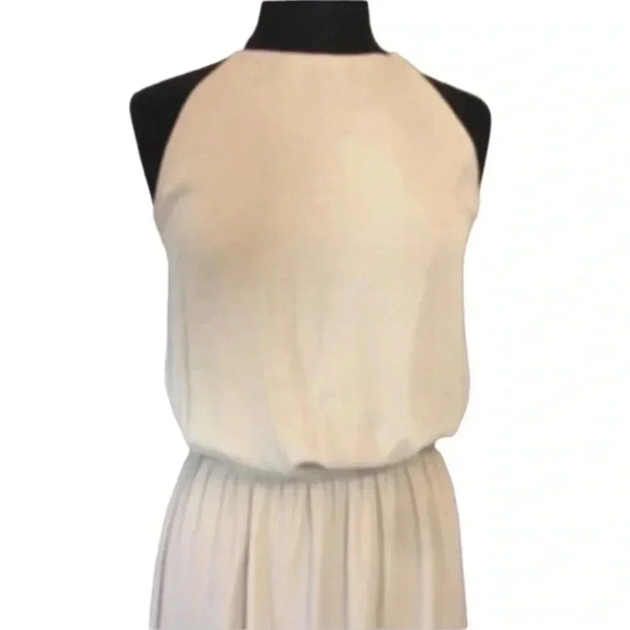 SHOW ME YOUR MUMU HEATHER CHIFFON HALTER DRESS GOWN - Picture 6 of 7